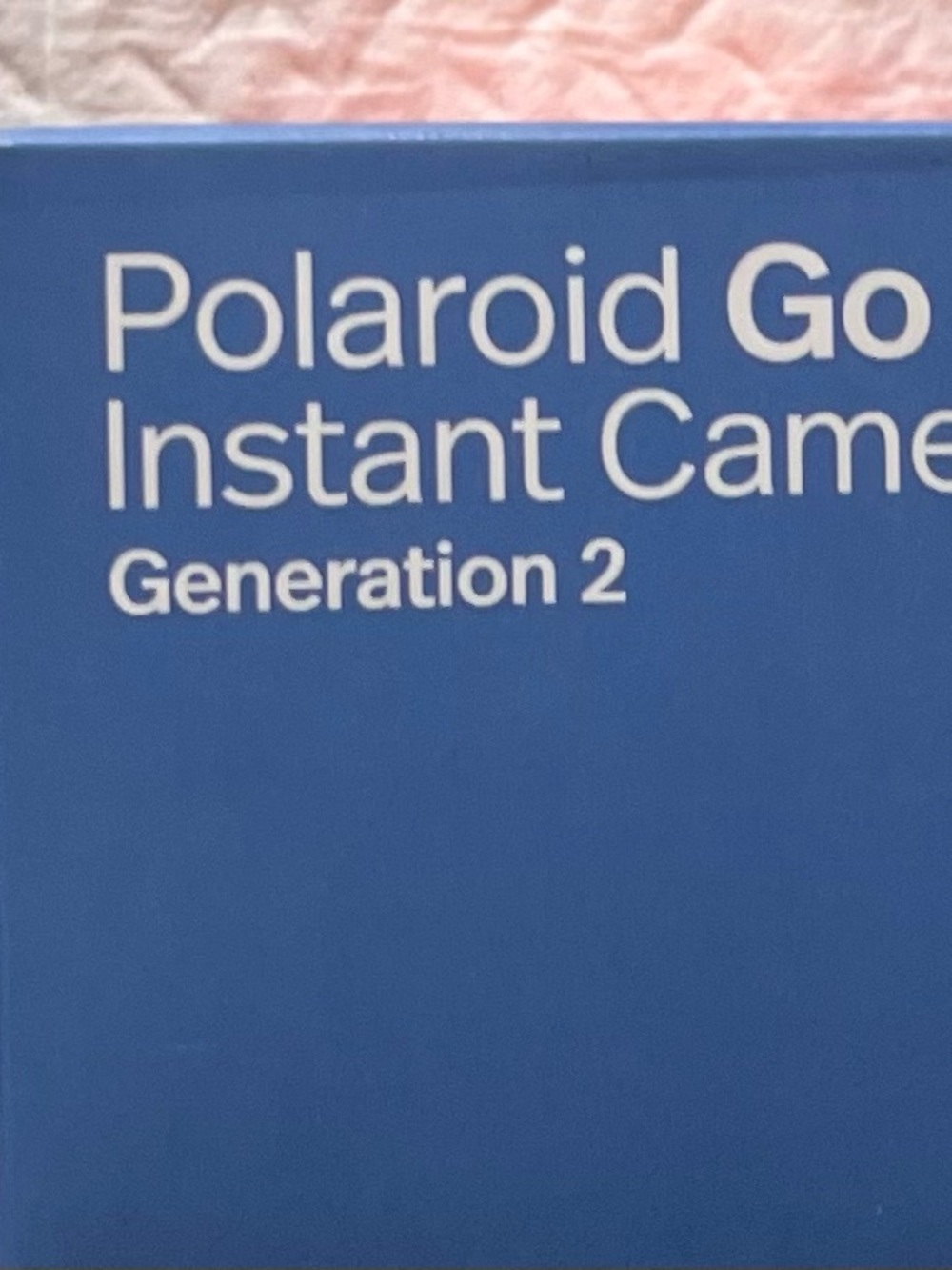 Polaroid White Instant Camera with Rainbow Accent - Picture 3 of 3